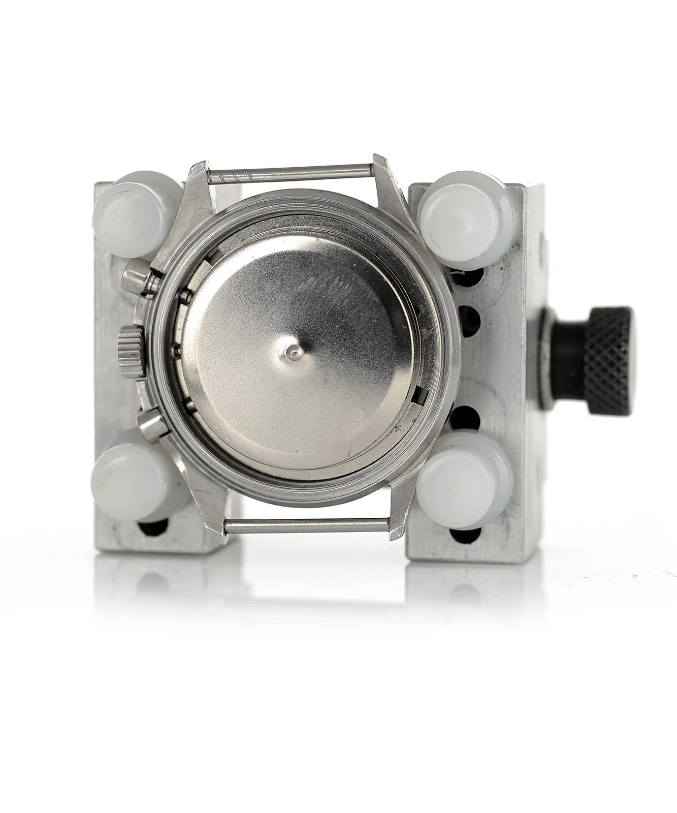 Lemania two-button military chronograph (1975) - Image 6